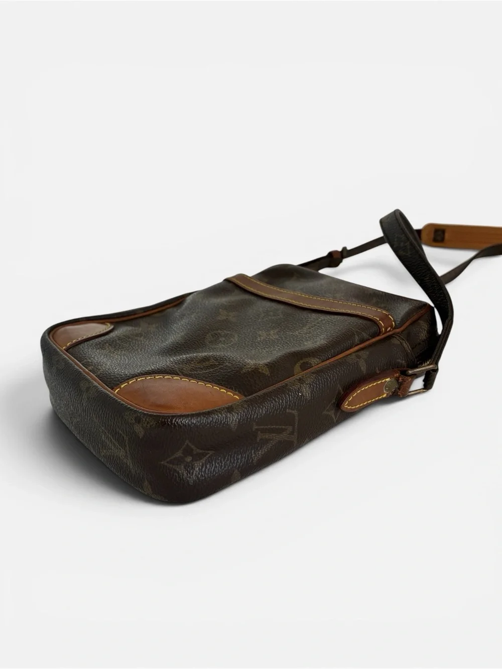 Louis Vuitton Monogram Crossbody in Brown and Tan